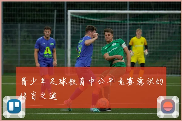 青少年足球教育中公平竞赛意识的培育之道